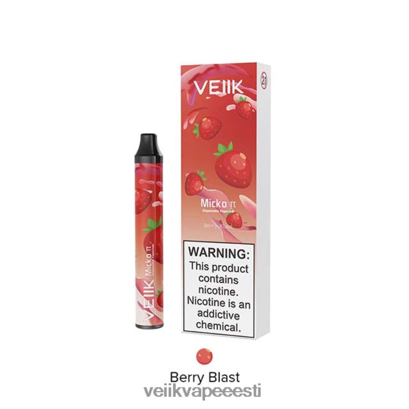 FLT08X26 marja löök VEIIK Micko Pie ühekordne vape 600 pahvi - VEIIK Vape Review