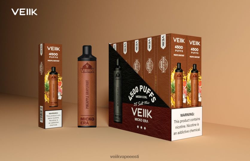 FLT08X6 ananassi greip VEIIK Micko Era 4500 pihustust ühekordselt 30 mg - VEIIK Vape Review